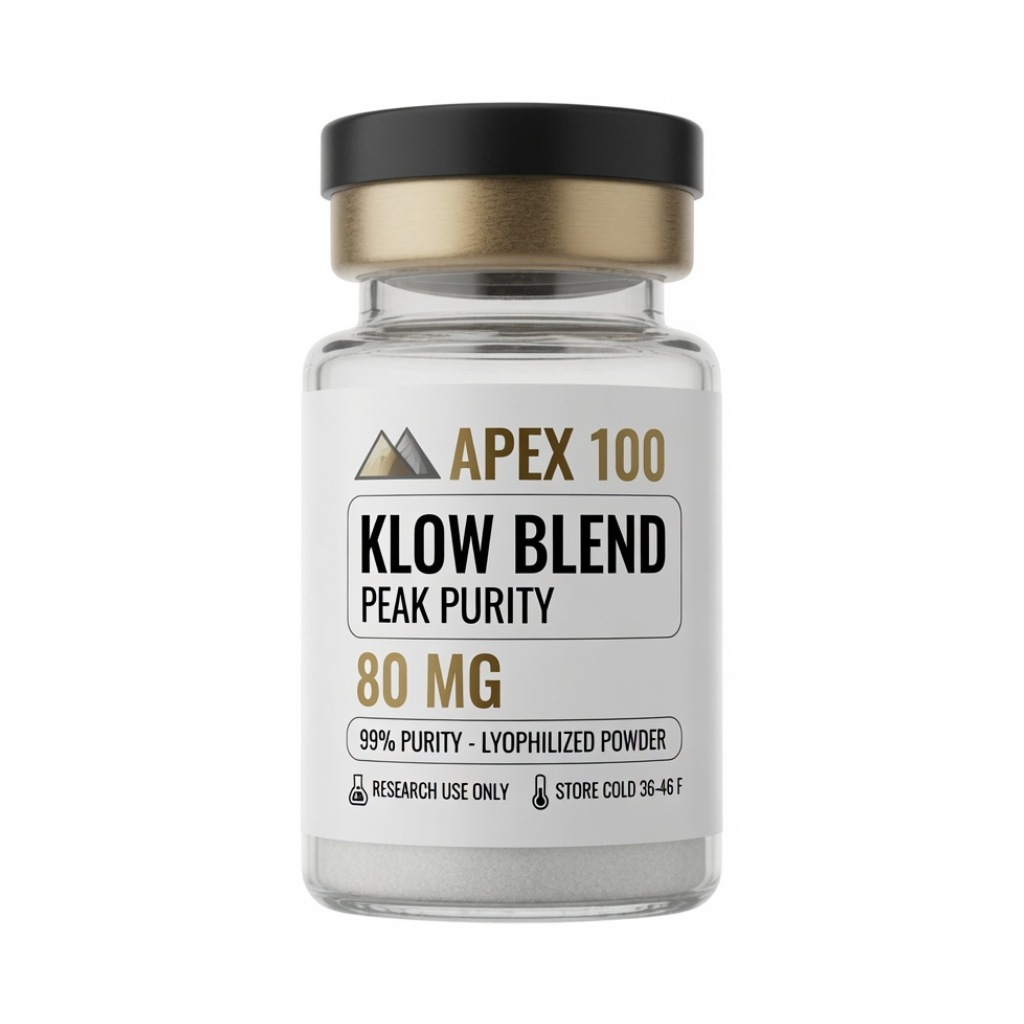 KLOW research blend vial