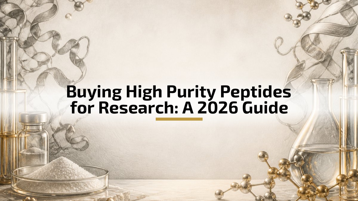 Buying High Purity Peptides for Research: A 2026 Guide